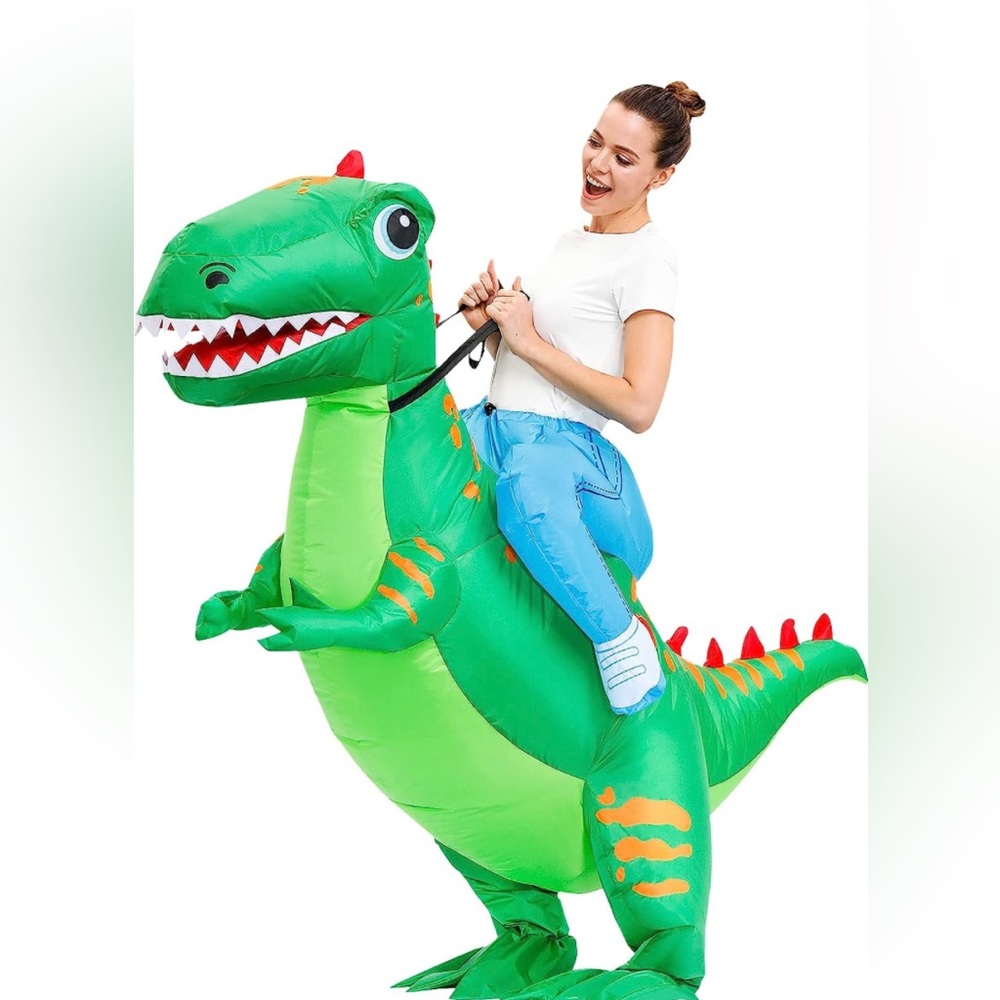 Ride On Inflatable Dinosaur Costume